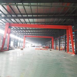 China Supply Limit Switch Single Girder Gantry Crane , 5 Ton Rail Mounted Gantry Crane supplier