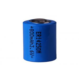 China LS14250M Li SOCl2 Lithium Primary Battery 1/2AA Size R6 ER14250M 800mAh For CNC Machine Tools supplier
