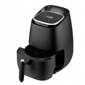 China Modern Home Digital Air Fryer 2.5 Liter 1300W Thermostat Control Black Color supplier