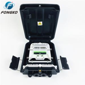 Pole Mount Fiber Optic Termination Box Outdoor Network 16 Ports