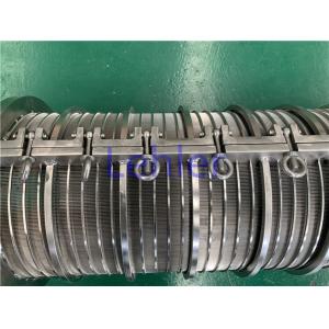 Bolts Semi Circular Wire Mesh Strainer Basket Solid Liquid Separation For Food Processing Machinery