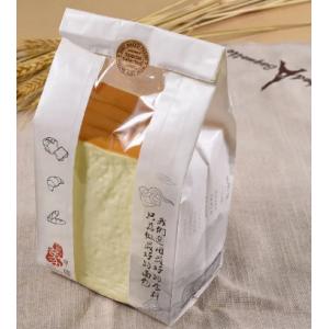 Custom Printed Eco Friendly Bakery Bags / Baguette Paper Bag Lightweight