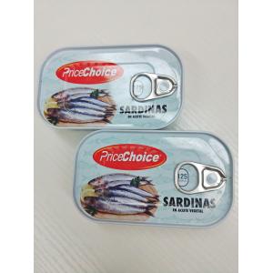 Ready To Eat Canned Sardines In Vegetable Oil