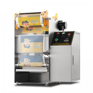 Stainless steel large commercial Box Sealer 2 Cups Sealing Machine Tape Fully Automatic Box Strapping Machine