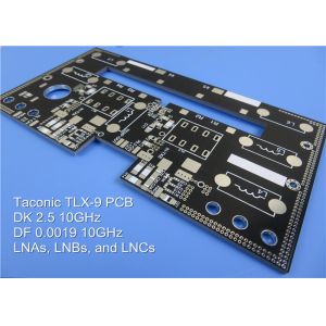 China タコニックTLX-9 高周波PCB 62ミリ 1.575mm ミクサー,スプリッター,フィルター&コンビナーのための浸透銀 supplier