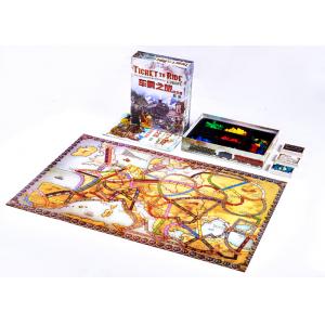 Adults Risk Paper Board Games Two or Three Person Colorful Printing with Plastics