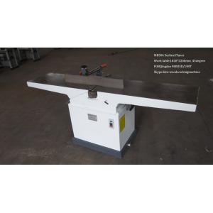 China Manual operate solid wood processing surface planer machine with working width 400mm supplier