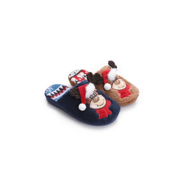 Cozy and Supportive Kids Indoor Slippers with High-Density Memory Foam and Breathable Knitted Upper