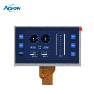 China Module LCD TFT de 7 pouces 800x480 50 broches Affichage LCD RVB 24 bits Pour une application industrielle supplier