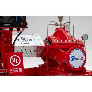 135PSI High Pressure Fire Fighting Pumps For Highway / Petrochemical Fields