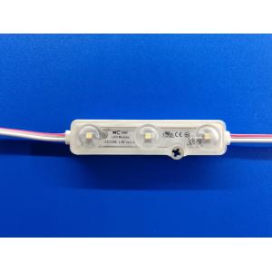 China Seamless Sealing Injection LED Module Lights 1.2W 3 LEDS Waterproof For Channel Letter supplier