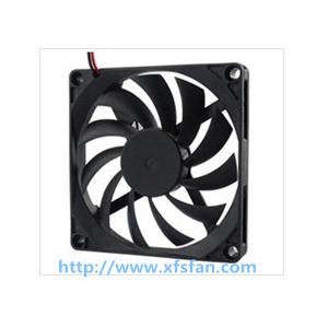 80*80*10mm 5V/12V/24V DC Black Plastic Brushless Cooling Fan DC8010