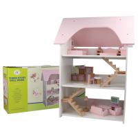 China Ornaments ISO9001 Miniature Dollhouse Furniture Wooden Barbie House Furniture on sale