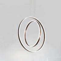 China Acrylic Nordic Light Fixture Luxury Dimmable Round Hanging Drop Led Lighting on sale