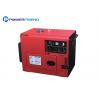 Air Cooled Diesel Engine Generator Rated Power 5kw Silent Diesel Generator