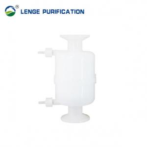 2.5 Inch PP Capsule Ptfe Membrane Filter Cartridge With Quick Opening Connection