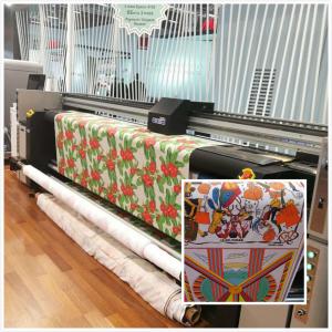 Computer Control Digital Fabric Printing Machine Flags Printing Printers Continous Ink Supply