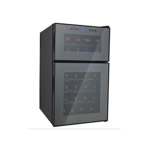 24 bottles dual zone mini wine coolers (Thermoelectric Wine Cooler Wine Cellar)
