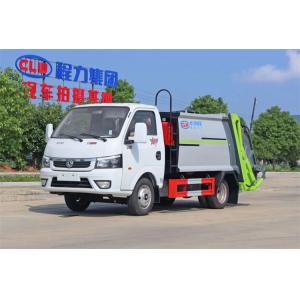6cbm Compactor Garbage Truck 136HP For Waste Garbage Collection And Transportation