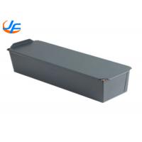 China RK Bakeware China Foodservice NSF Telfon Nonstick Bread Tin Loaf Pan / Long Pullman Bread Loaf Pan With Lid on sale