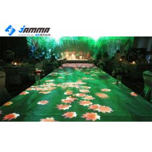 Wedding Interactive Floor Game Projector , Custom Color Projection Interactive Floor