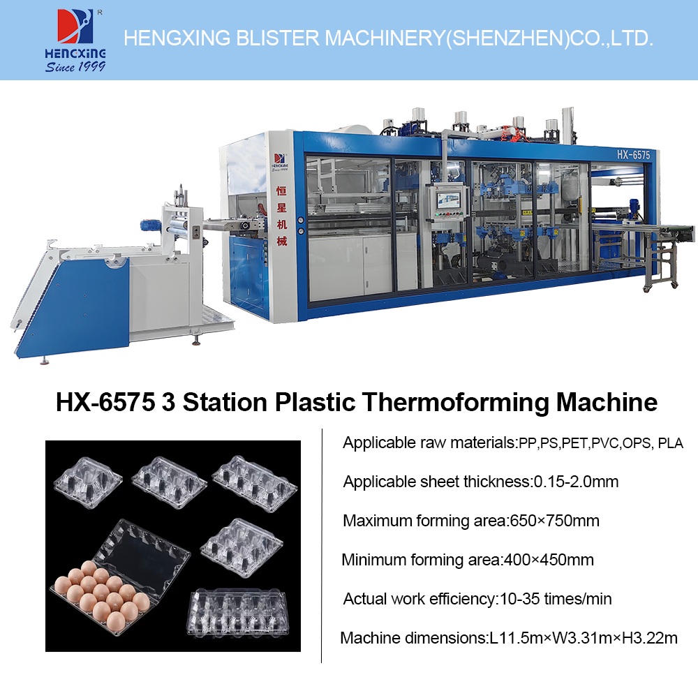 China Pressure Thermoforming Machine with 650*750mm Max Forming Area 400*450mm Minimum Forming Area and 0.15-2.0mm Applicable Thickness wholesale