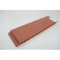 China Red Exterior Wall Covering Materials For Terracotta Rainscreen Cladding System on sale
