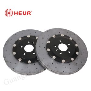 China Heur Brake Carbon Ceramic Disc For Porsche 997 Gt3 Upgrade 380*36mm Front Set wholesale