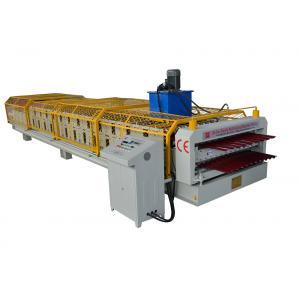 Professional Double Layer Roll Forming Machine / 380v Wall Panel Roll Forming Machine