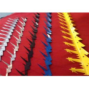 China Hot Dipped Galvanized Steel Anti Climb Wall Spikes 120mm supplier