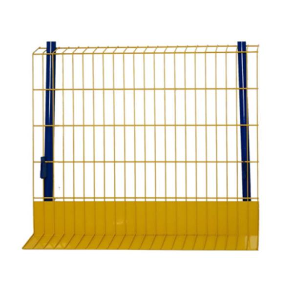 China HGMT 75*75mm Mesh Edge Protection Barriers en acier supplier