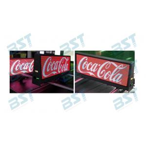 China Double Side Taxi LED Display P2.5 P5 Full Color 3G/4G / Wifi Wireless For Advertising supplier