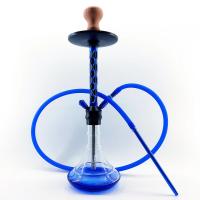 China Cylindrical Aluminum Hookah Round Base Portable Mini Hookah on sale