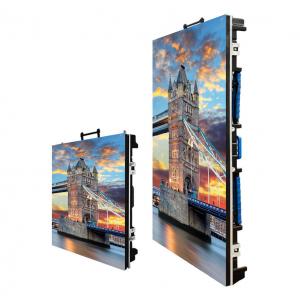 3.91mm/4.81mm/5.95mm Rental Cabinet LED Display Screen With 140°/140° Viewing Angle