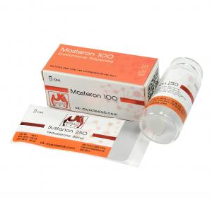 Embossed Printing 25mm Wide 10ml Vial Labels For Steroid Sustanon 250