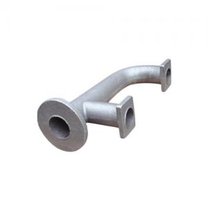 Ductile Iron FCD500 Iron Casting Manifold Exhaust Manifold Pipe For Automotive