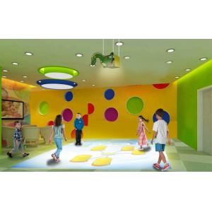 China Indoor Playground Interactive Floor Projector , Kid Augmented Reality Games supplier