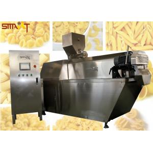 Pasta Processing Siemens PLC Single Screw Food Extruder With ABB Inverter