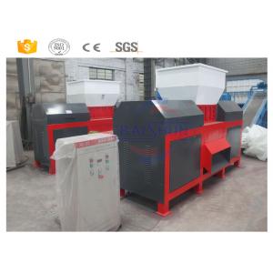 China Scrap Plastic Bottle Shredder Machine , Waste Industrial Plastic Shredder supplier