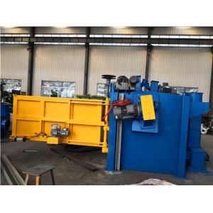 China ZT015S Double Rotary Table Shot Blasting Machine For Cleaning Forgings Castings supplier