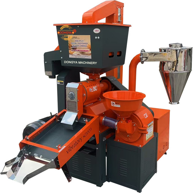 YIFENG Agro 800KG Stainless Big Rice Mill Machine 6N80L-9FC24 with Flour Milling Machine Work for 11kw or 22hp diesel Engine