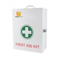 China Survival Standard First Aid Kit Cabinet Wall Mounted For Office Building Hospital School on sale