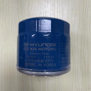 Genuine Parts Hyundai Oil Filter 26300-35504 For Kia Motors