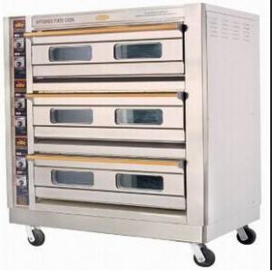 27KW / 3~380V Luxury Electric Baking Oven For Bread Shop , 1655x770x1540mm