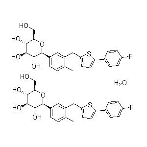 Canagliflozin hemihydrate 99% cas- 928672-86-0 Antidiabetic