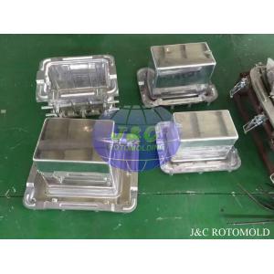 China Aluminum Rotational Molds With Mirror Surface Treatment , Ice Boxes Roto Moulder supplier