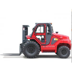 China Automatic Transmission 4 Wheel 3 Ton Rough Terrain Forklift supplier