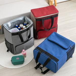 Wholesale Custom Logo 43L Preimum Insulated Cooler Picnic Lunch Bag Large Capacity Thermos Cooler Bag Backpack