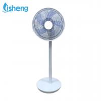 China Household DC Solar Power Standing Fans 12v 16 Inch Plastic Material on sale