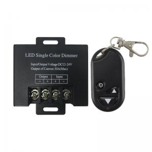 Wireless RF Remote LED Controller Dimmer Single Color With 30A 720W High Power